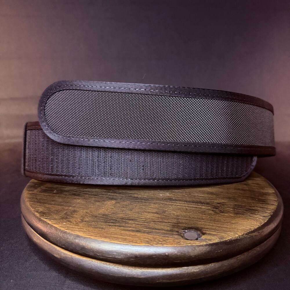 Gould Goodrich No-Crush Duty Belt Size XS 22"-26" Nylon Black 2.25" Wide RWP-XS